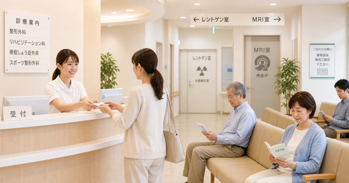 整骨院・外科・内科とどう違う?「整形外科」を選ぶべき理由