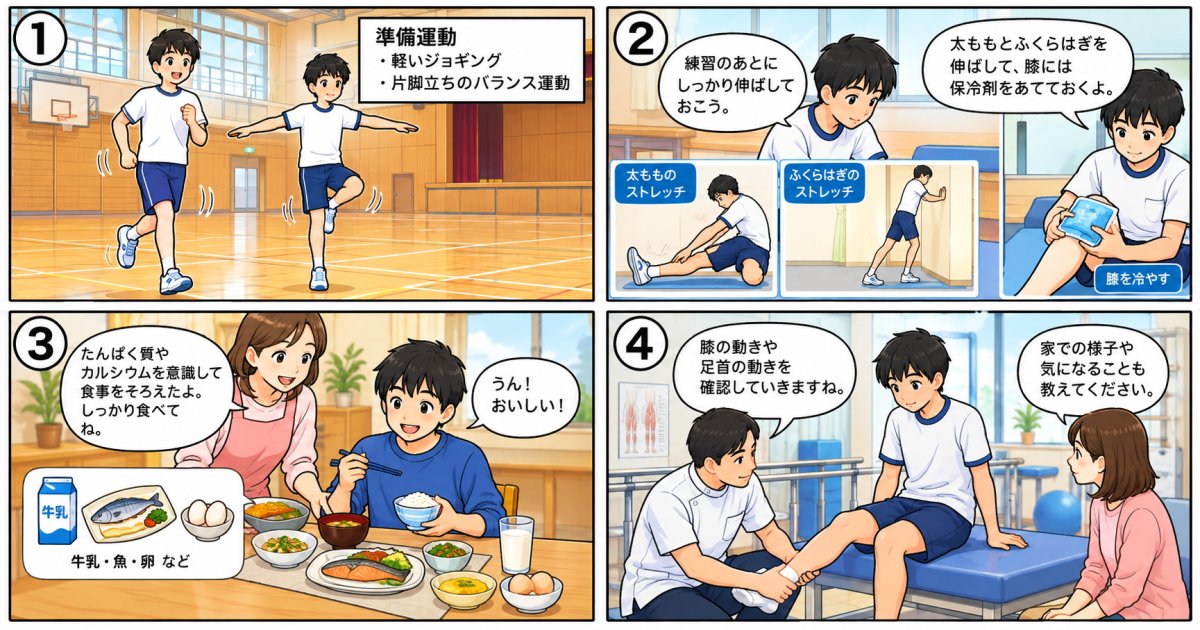 怪我を防ぐための日常のケアと予防運動
